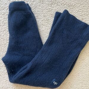 ALO Yoga Cashmere Dark Navy Pants